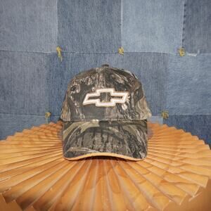 OSFA - Chevrolet Chevy embroider logo car promo realtree hat